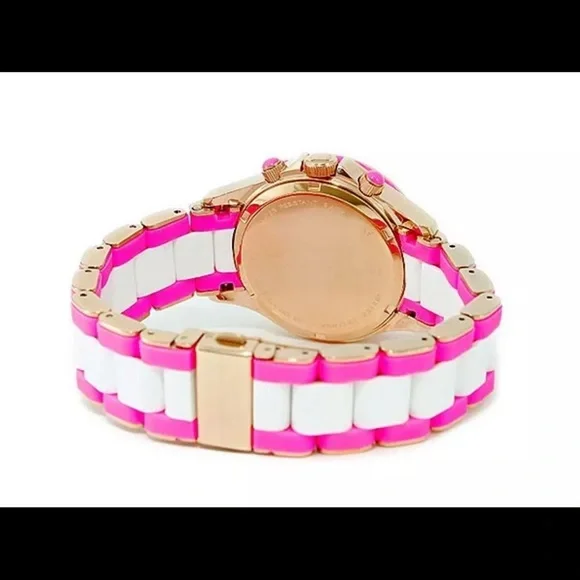 Marc by Marc Jacobs watch NEW pink and gold watch with extra links NWOB - Picture 3 of 8